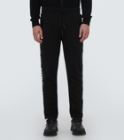 Moncler Logo cotton jersey sweatpants