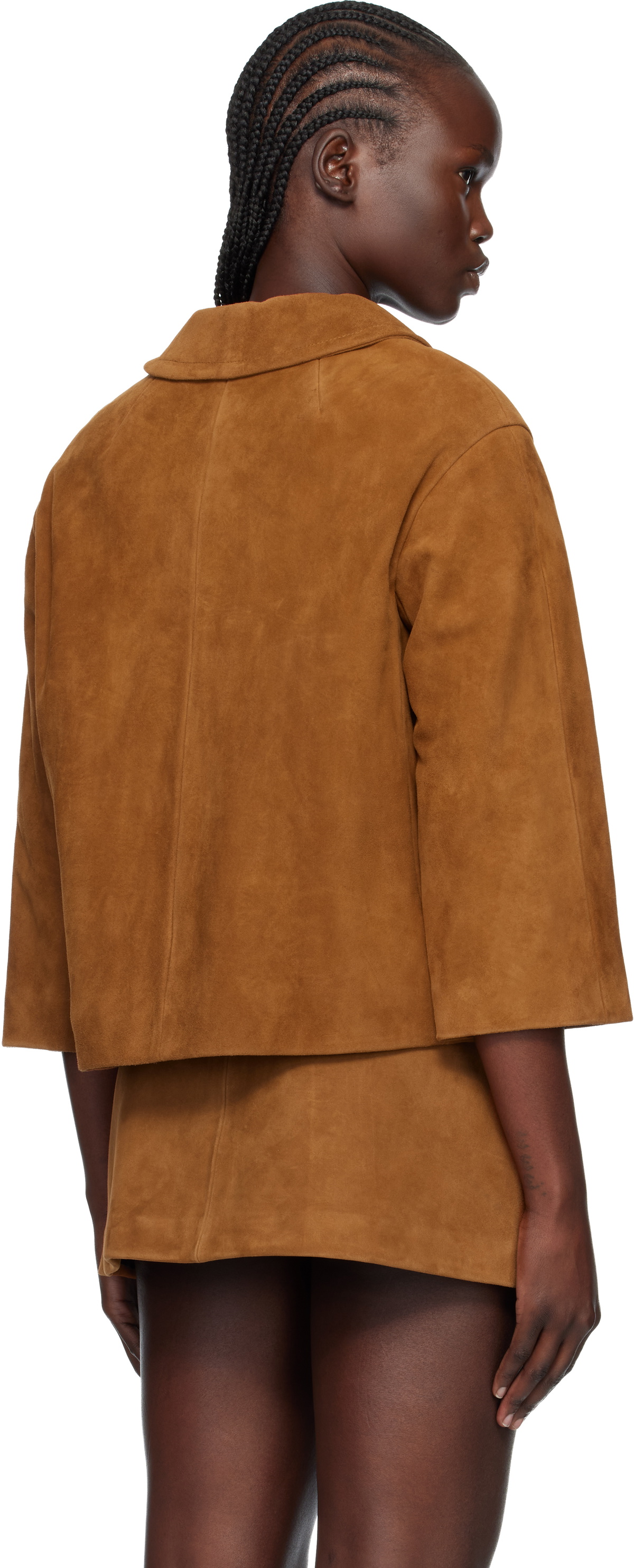 Marc Jacobs Tan Doll Suede Jacket