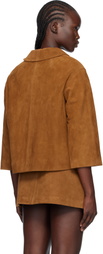 Marc Jacobs Tan Doll Suede Jacket