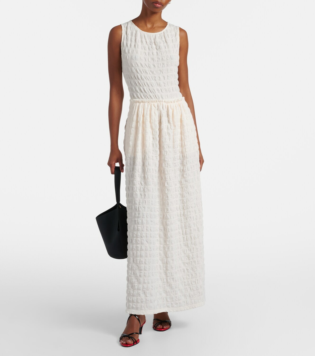 Proenza Schouler White Label Zoira shirred maxi dress