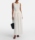 Proenza Schouler White Label Zoira shirred maxi dress
