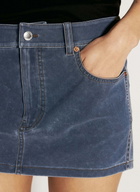 Alexander Wang Trompe-L'oeil Denim Mini Skirt