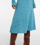 Rotate Birger Christensen Iveta cotton-blend midi dress