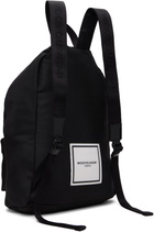WOOYOUNGMI Black Logo Backpack