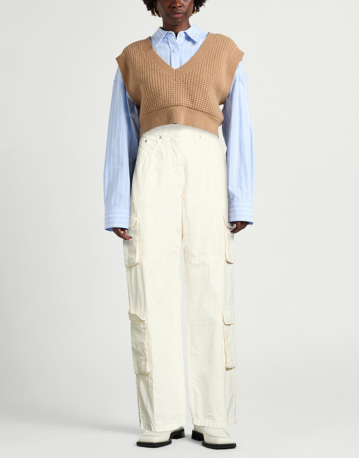 Represent Womens Pants Ivory