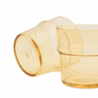ferm LIVING Boya Low Glasses - Set of 2 in Yellow 