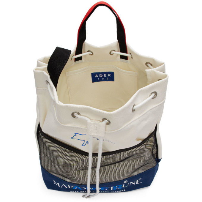 アーダーエラー メゾンキツネ コラボ 巾着 トートバッグ ロゴ