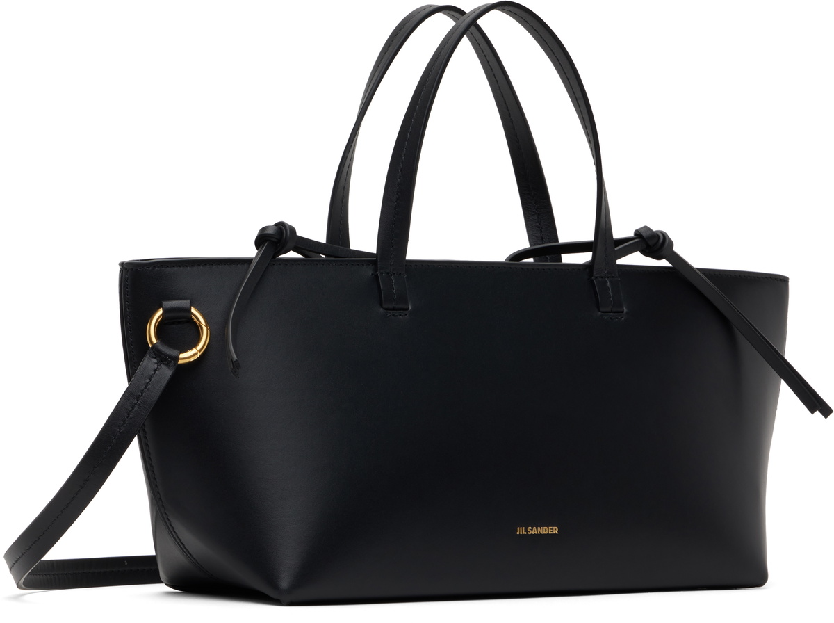 Jil Sander Black Bateau Small Bag Jil Sander
