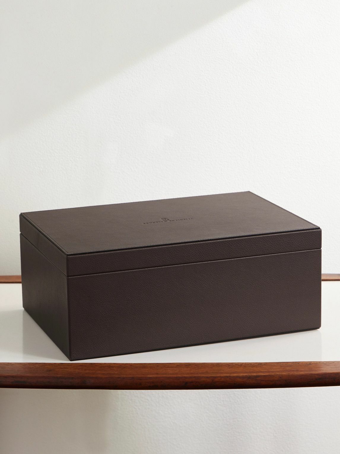 Brunello Cucinelli - Stainless Steel and Leather Cocktail Set