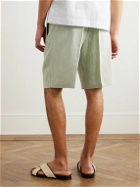 Paul Smith - Straight-Leg Linen Drawstring Shorts - Green