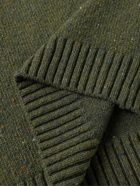 Inis Meáin - Donegal Merino Wool and Cashmere-Blend Sweater - Green