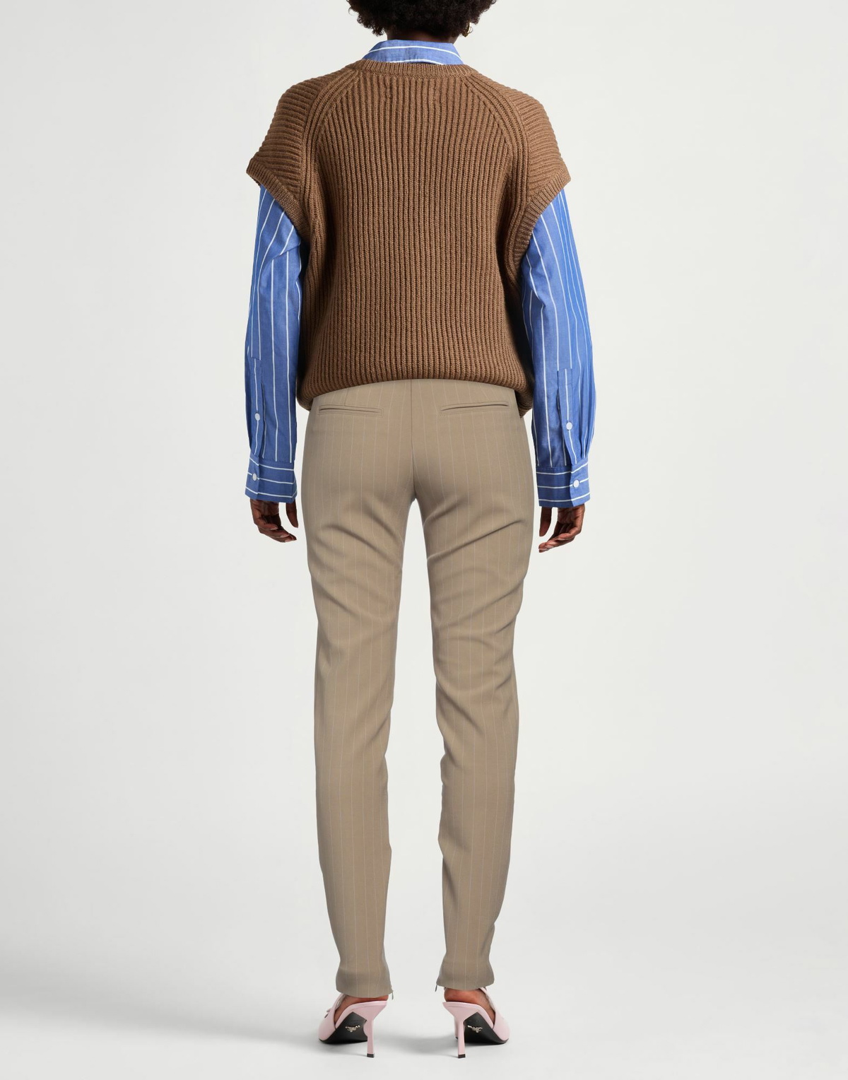 Samsøe Φ Samsøe Womens Pants in Beige