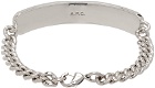 A.P.C. Silver Darwin Curb Chain Bracelet