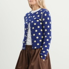 Damson Madder Women's Tabitha Reversible Cardigan in Butter