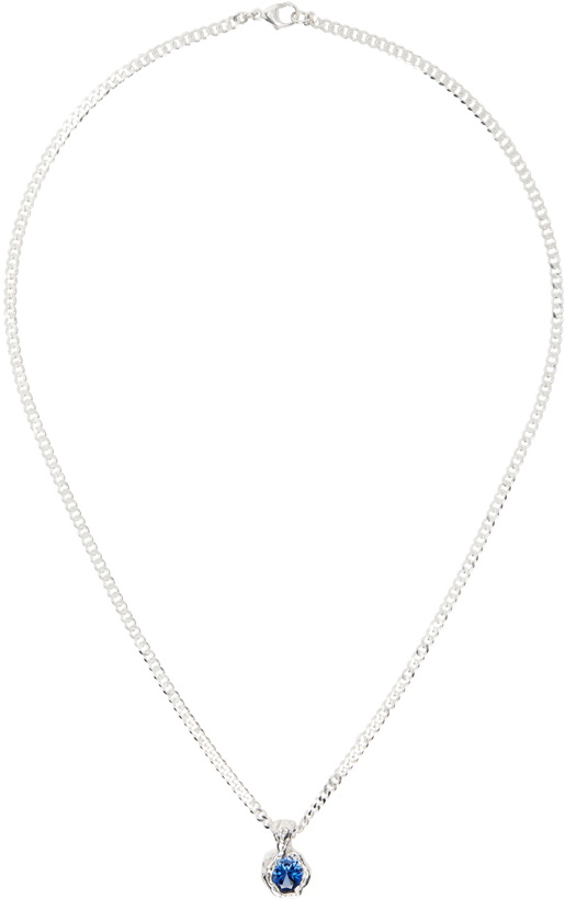 Photo: FARIS SSENSE Exclusive Silver Prince Necklace