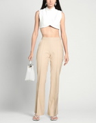 Chiara Boni La Petite Robe Womens Pants in Beige