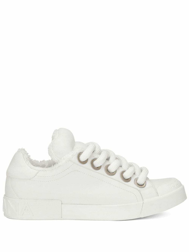 Photo: DOLCE & GABBANA - Leather Sneaker