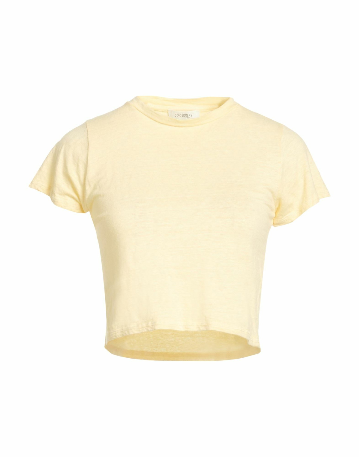 Crossley Womens T-shirt Pastel in Yellow