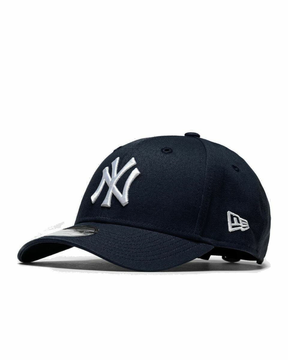 Photo: New Era New York Yankees 9 Forty League Essentials Cap Blue - Mens - Caps