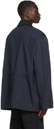 Acne Studios Black & Navy Casual Cotton Jacket