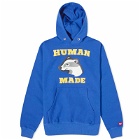 Human Made Men's Badger Hoodie in Blue