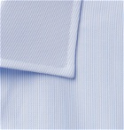 Kingsman - Turnbull & Asser Blue Striped Cotton-Twill Shirt - Blue