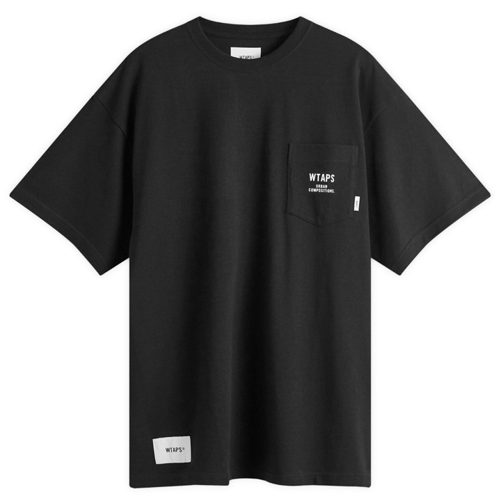 Photo: WTAPS Men's 23 Print Pocket T-Shirt in Black