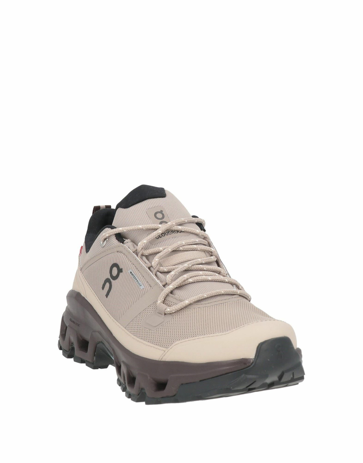 On Cloudrock Low Wp Womens Sneakers Light brown