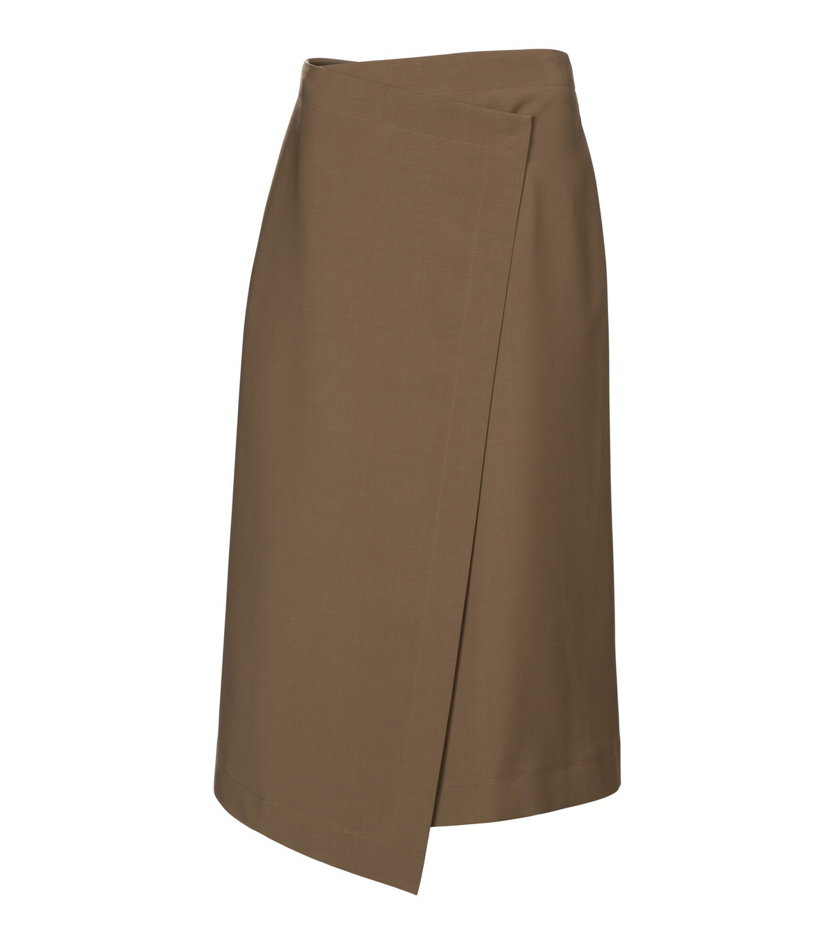 Deveaux satin hotsell midi skirt