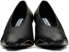 Acne Studios Black Pointed Bavotte Heels