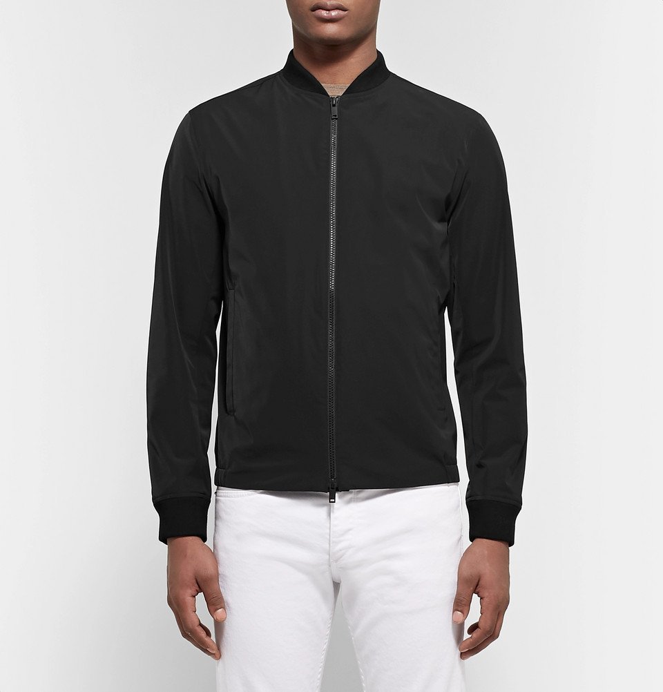 Theory - Amir Slim-Fit Shell Bomber Jacket - Midnight blue