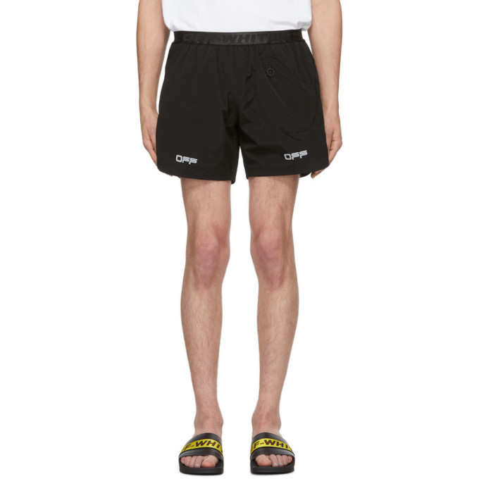 Photo: Off-White Black Lounge Track Shorts