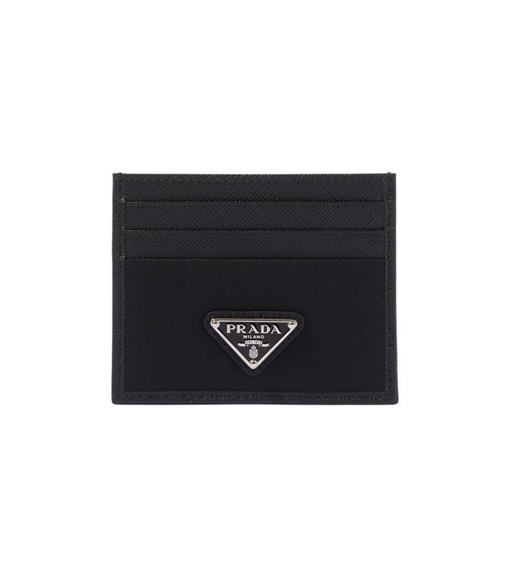 Photo: Prada Re-Nylon and Saffiano leather card holder