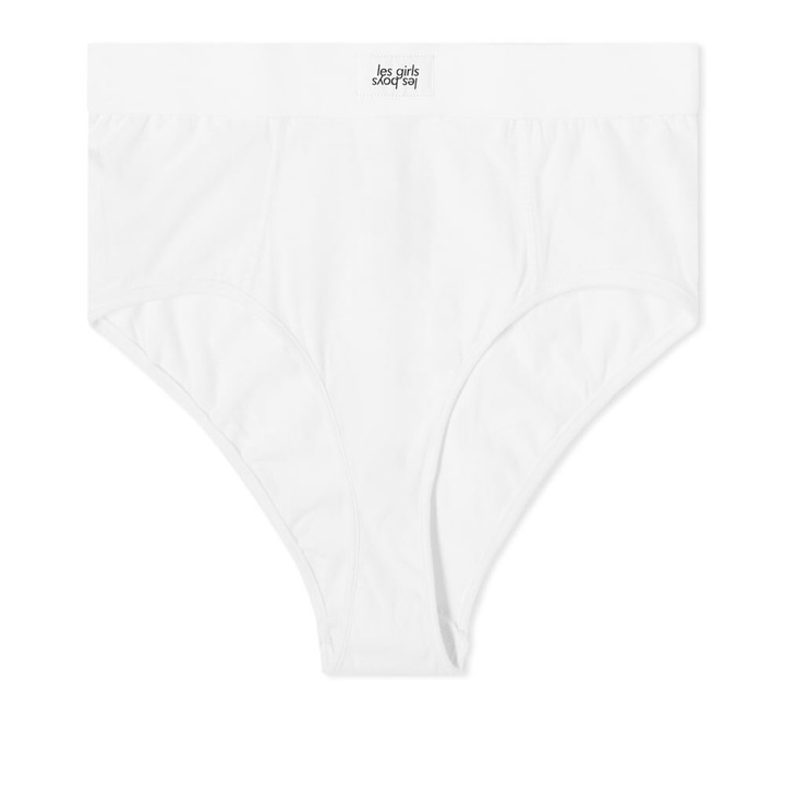 Photo: Les Girls Les Boys Women's Ultimate Comfort Highwaist Brief in White