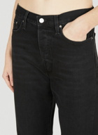 Twisted Seam Jeans in Black