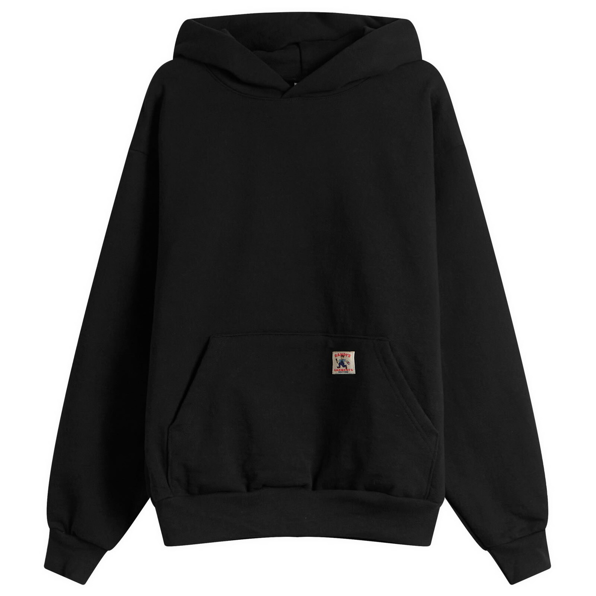 Randy's Garments Men's Randy’s Garments  Heavyweight Logo Hoodie in Black