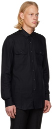 Ralph Lauren Purple Label Black Cooper Shirt