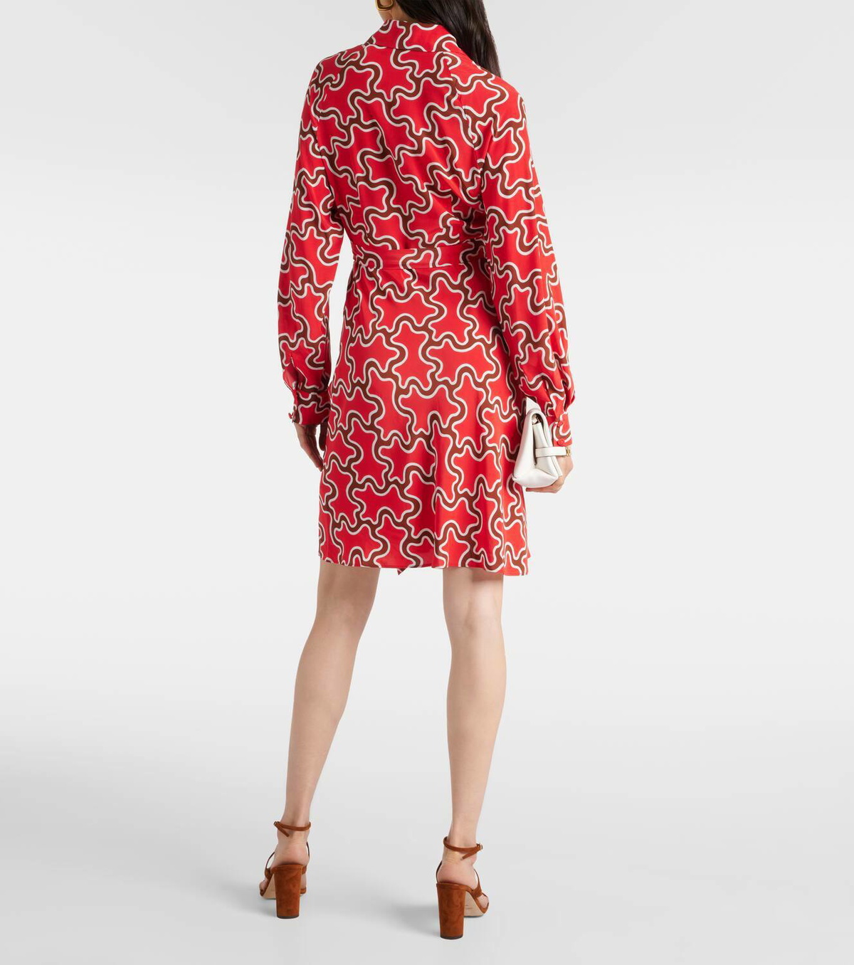 Diane von Furstenberg Sophie printed jersey minidress