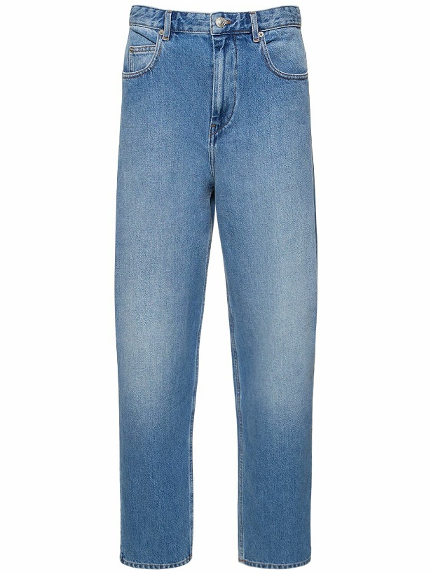 Photo: MARANT ETOILE Corsy Cotton Denim Wide Jeans