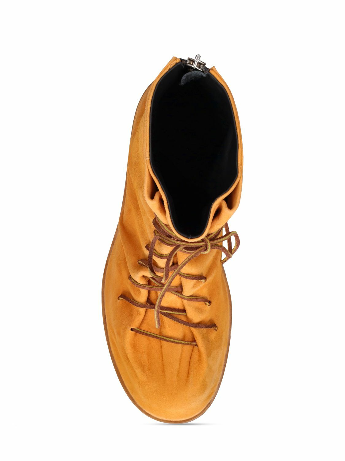 424 - Wrapped Suede Lace-up Boots