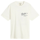 Universal Works Men's x Paraboot Jersey Print T-Shirt in Ecru