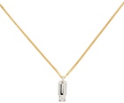 IN GOLD WE TRUST PARIS Silver USB-C Necklace