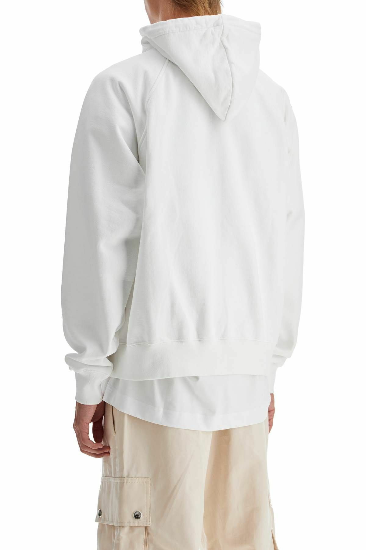 JACQUEMUS le hoodie typo hoodie White Jacquemus
