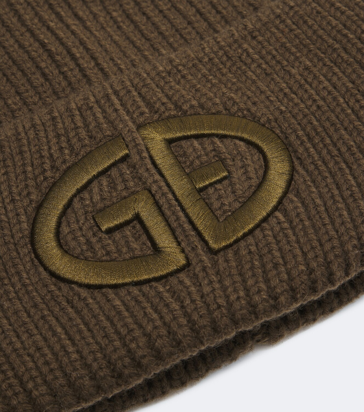 Goldbergh Valerie embroidered ribbed-knit beanie