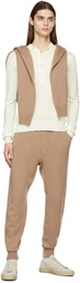 TOM FORD Off-White Silk Long Sleeve Polo