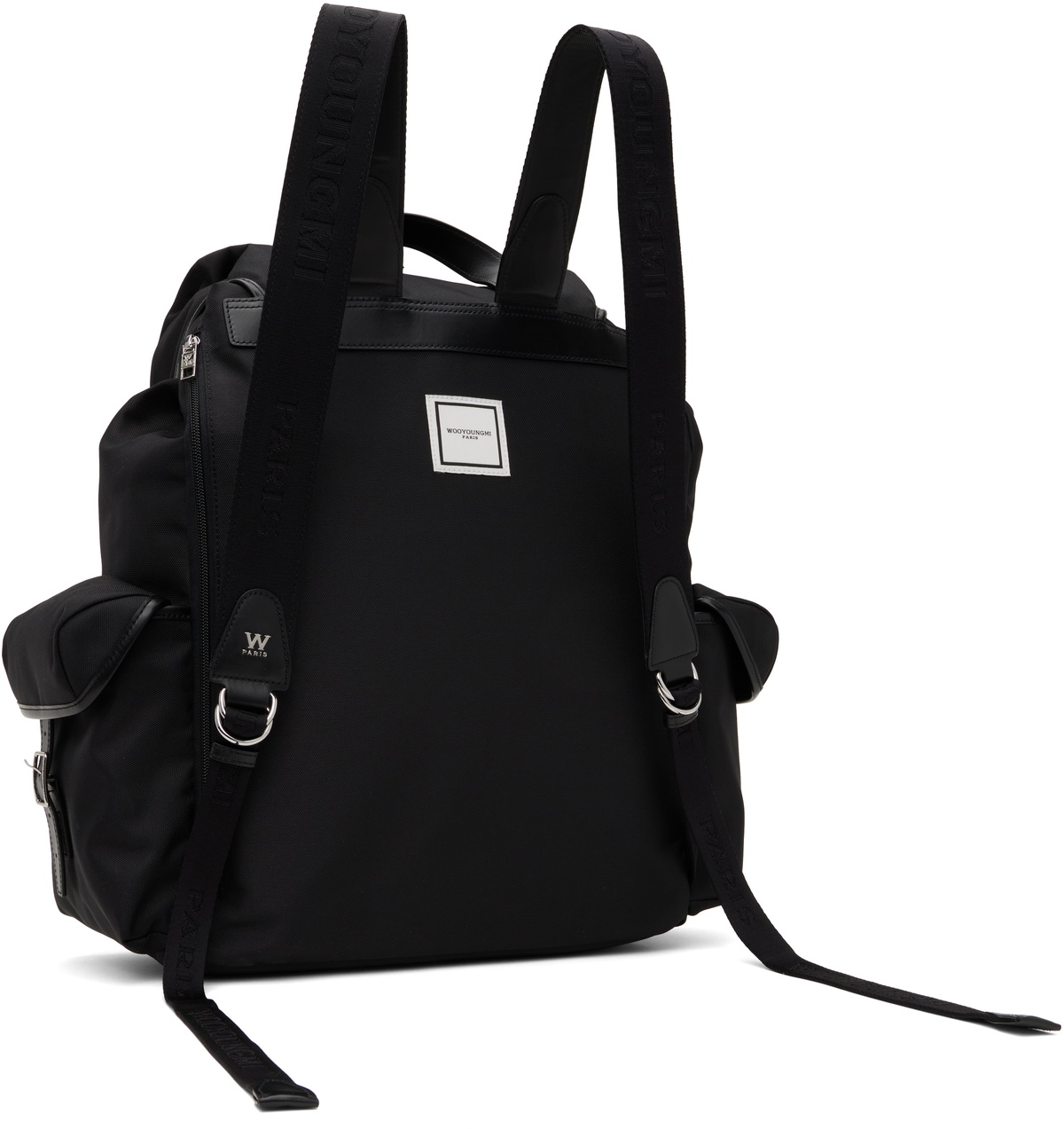 WOOYOUNGMI Black Cordura Backpack Wooyoungmi