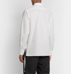 Sasquatchfabrix. - Printed Nep Cotton Shirt - White