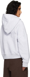 Entire Studios Gray Eternal Zip Hoodie