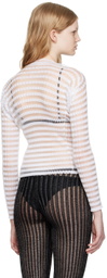 a. roege hove White Ivy Cardigan