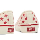 Vans Women's LX Authentic 44 Sneaker in Stars Racing Red/Marshmallow
